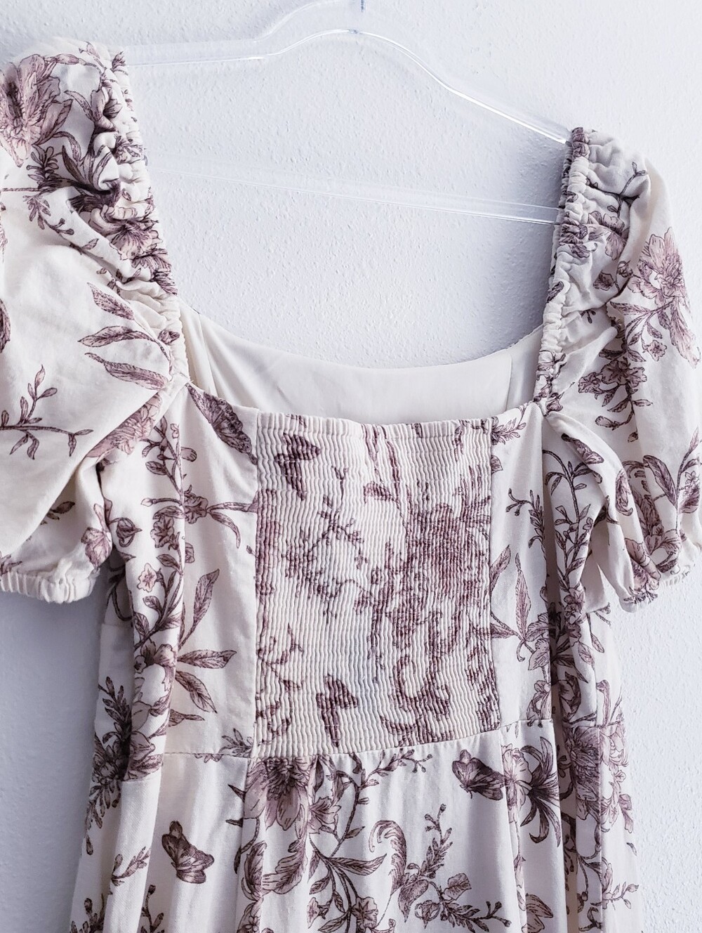 London Times Floral Folk Lore Maxi Dress - Picture 8 of 11